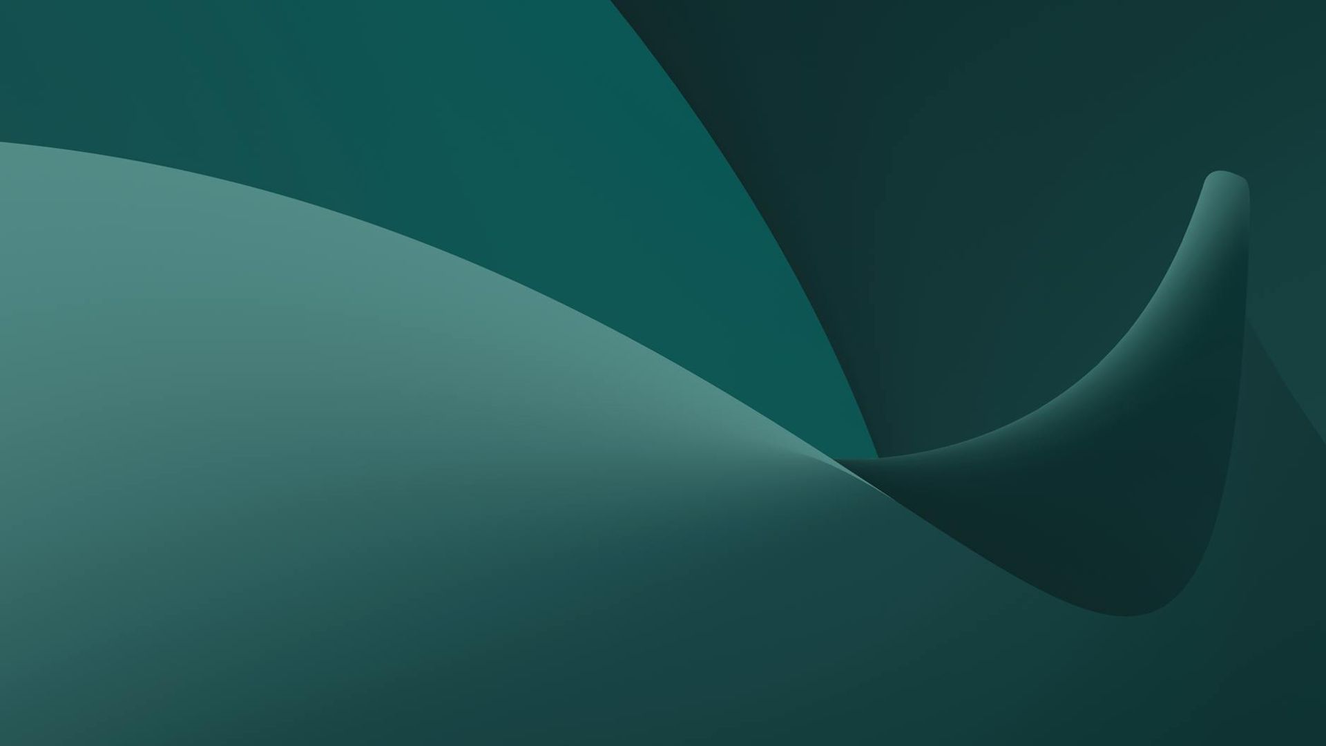 Abstract soft background with moss green flowing lines.